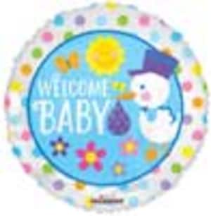 Welcome Baby Helium Balloon